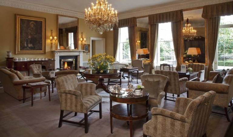 Drawing room at the Merrion Hotel Dublin