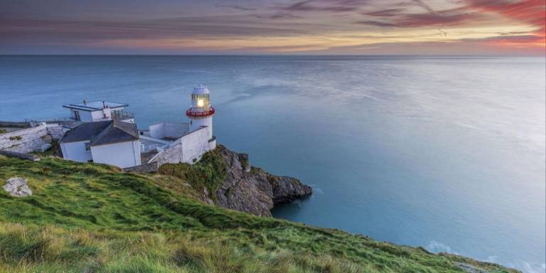 Wicklow Lighthouse in Ireland